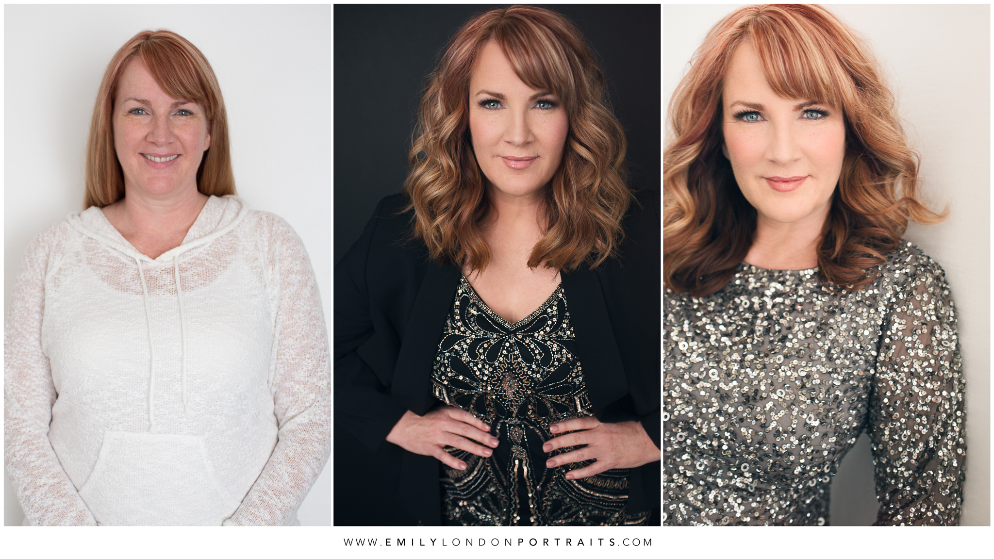 Same Day Transformation by Emily London Portraits